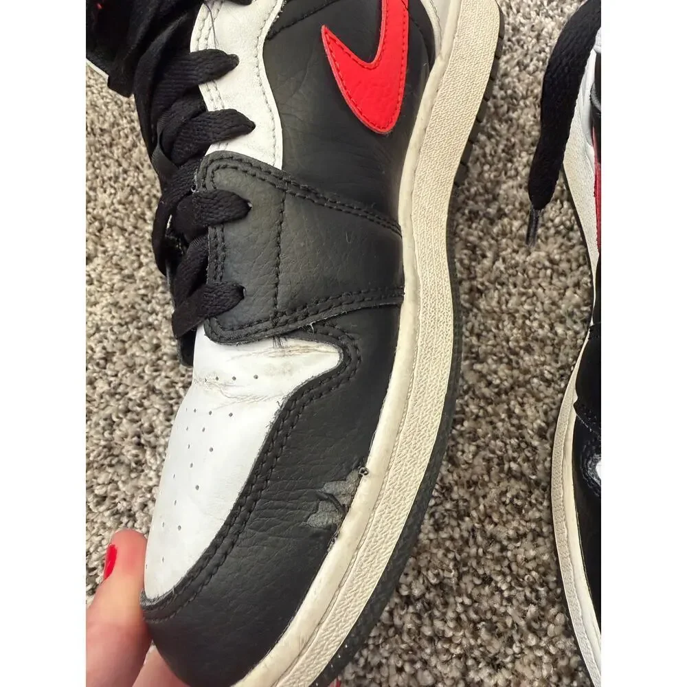 Nike Air Jordan 1 Mid Chile red/black youth size 7